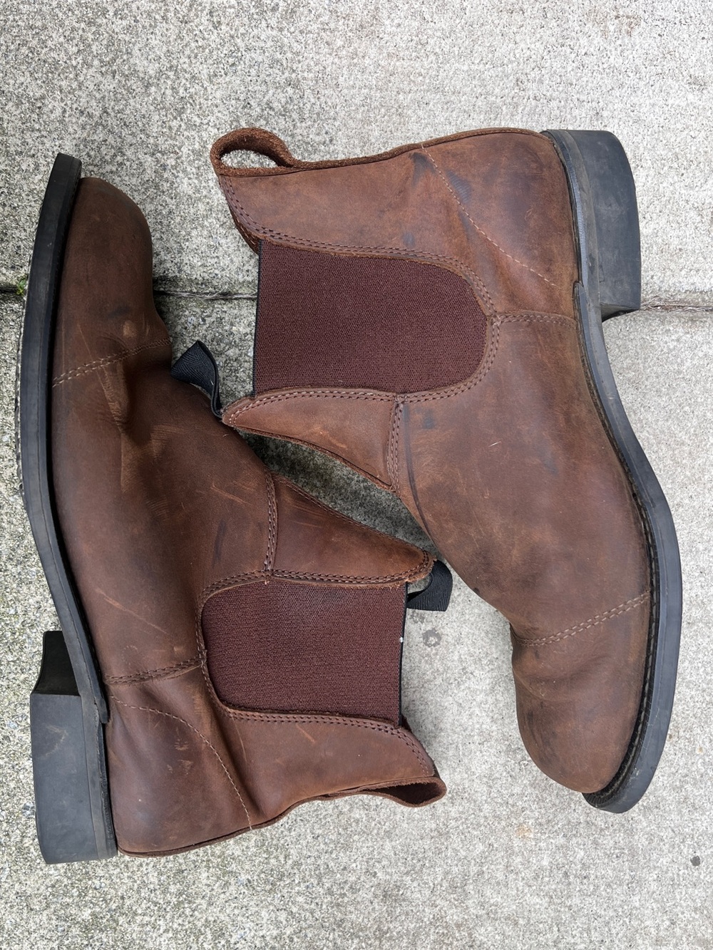 Men's Brown Chelsea Boots - Canada West Romeos